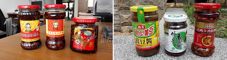 全自動(dòng)醬料灌裝生產(chǎn)線，大顆粒醬料灌裝生產(chǎn)線